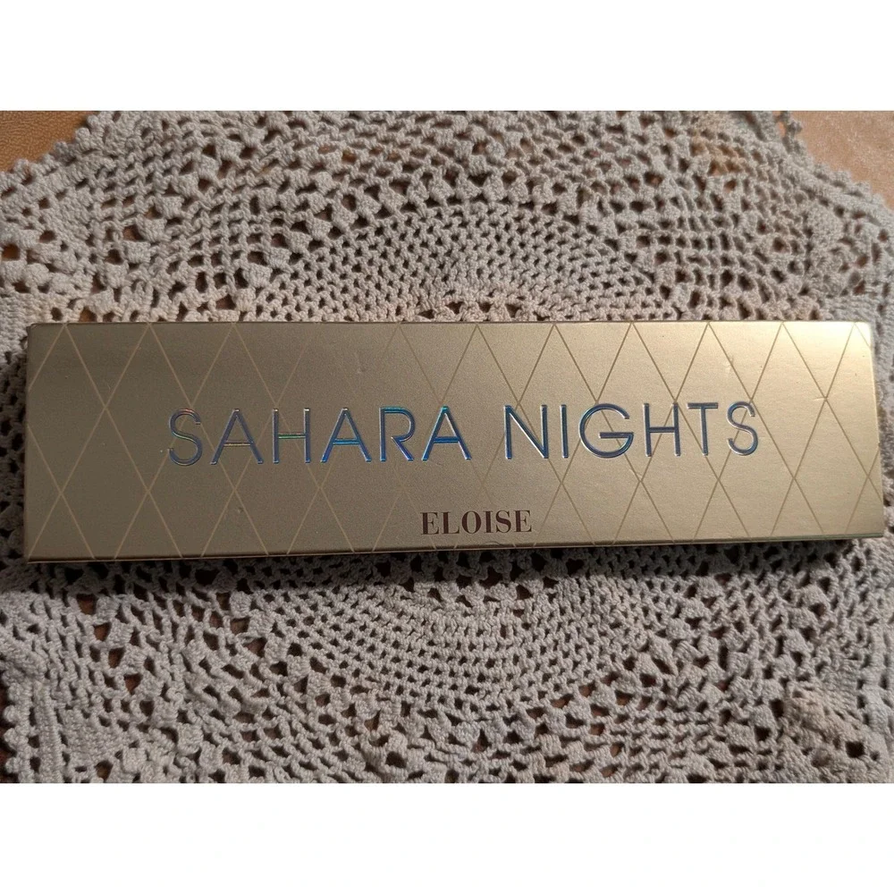 NEW Eloise Beauty Sahara Nights Eyeshadow Palette 6 Pan Shimmer Gold Compact